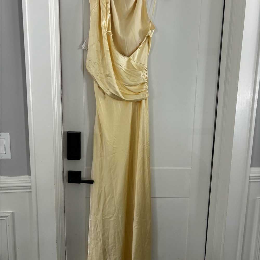 Misha Constantina Dress | M | NWT | Soft Gold - Picture 6 of 11